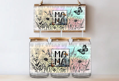 Mama 16oz UV DTF Cup Wrap