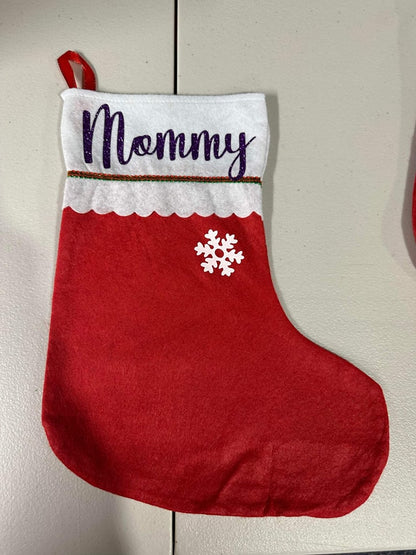 Red Custom Stocking