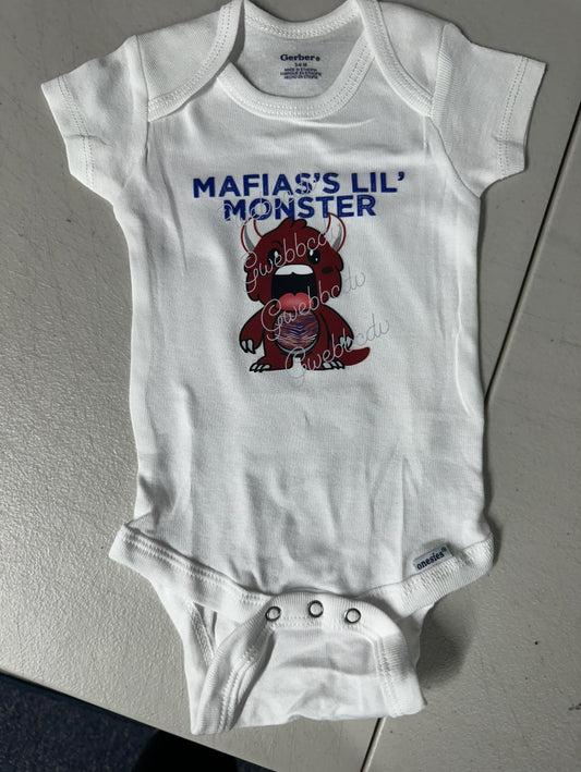 Mafias's Little Monster Onesie