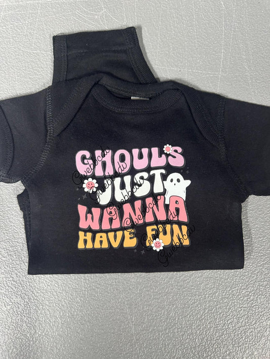 Ghouls Just Wanna Have Fun Onesie