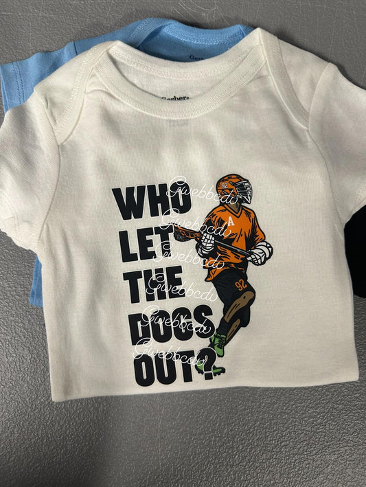 Who Let The Dogs Out Onesie