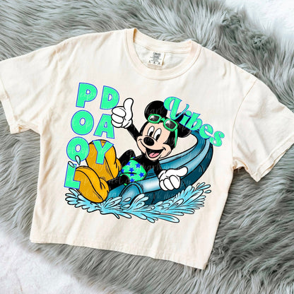 Pool Days DTF Individual Print