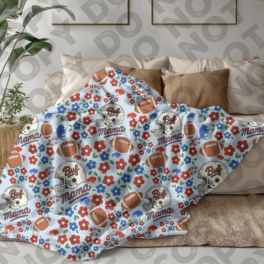 Buf Mama Floral Blanket PREORDER