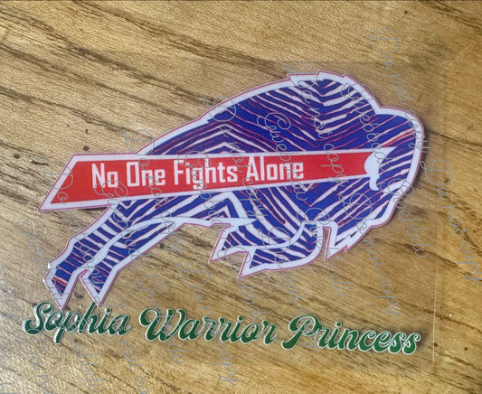 No One Fights Alone Sophia Warrior Project