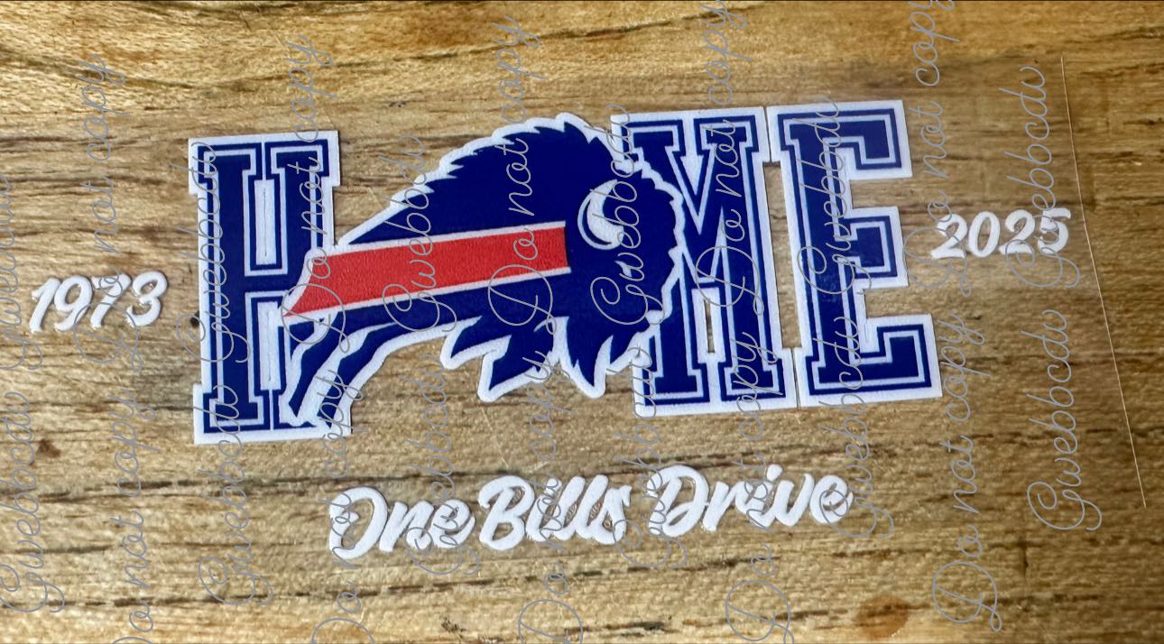Home One Bills Drive Ralph Decal