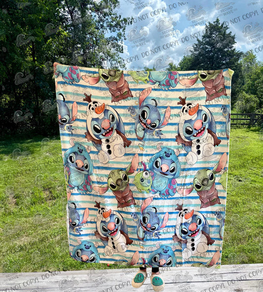 Stitch Costume Blanket PREORDER