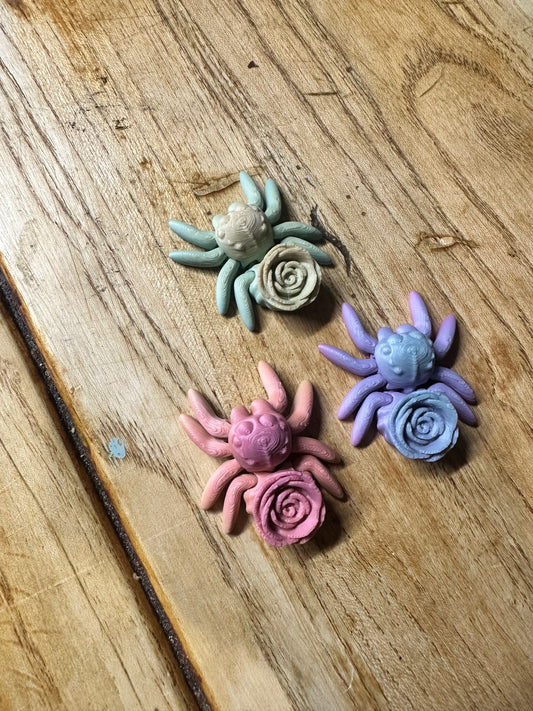 Tiny Rose Spider