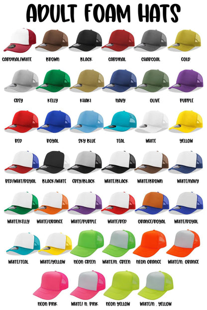 Outline Foam Hats