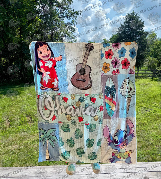 Stitch Patchwork Blanket PREORDER