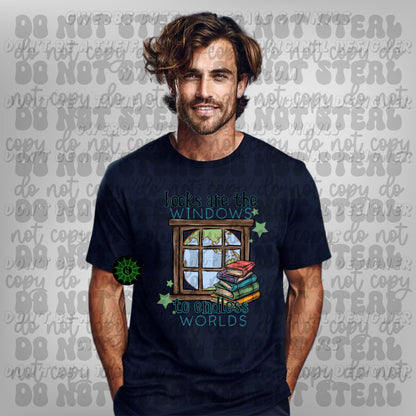 Books Are The Windows To Endless Worlds