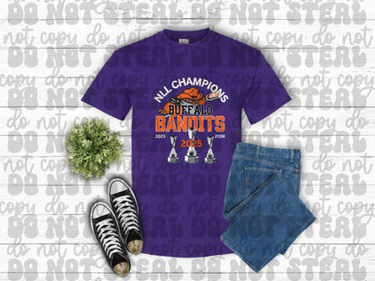 Buffalo Lacrosse Bandits NLL 3 Peat Winner NLL Cup