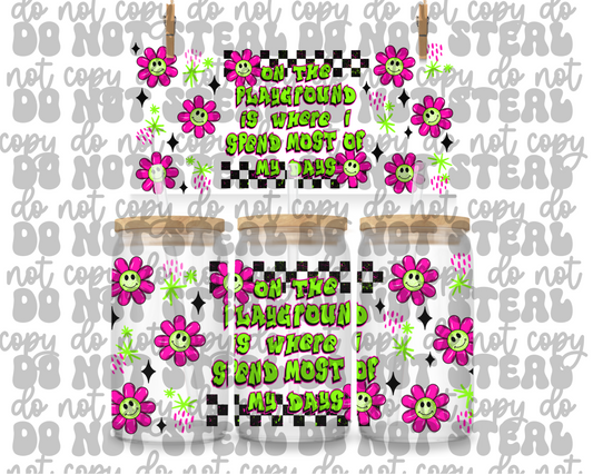 Fresh Prince 16oz UV DTF Cup Wrap