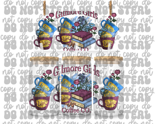 Gilmore Girls 16oz UV DTF Cup Wrap