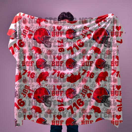 Red Helmet Blanket PREORDER