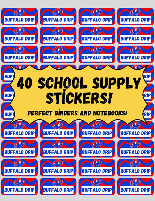 School Supply Labels