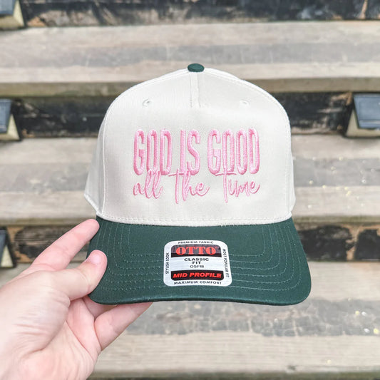 God Is Good 2 Toned Hat