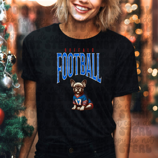 Buffalo Football French Bulldog