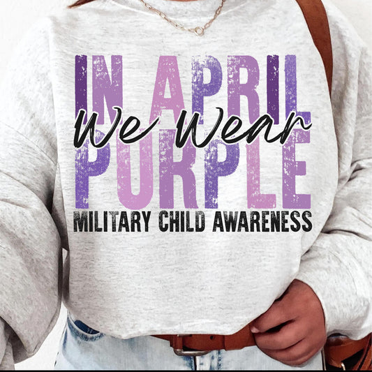 In April We Wear Purple