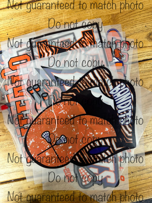 Buffalo Lacrosse DTF Transfers Mystery Pack