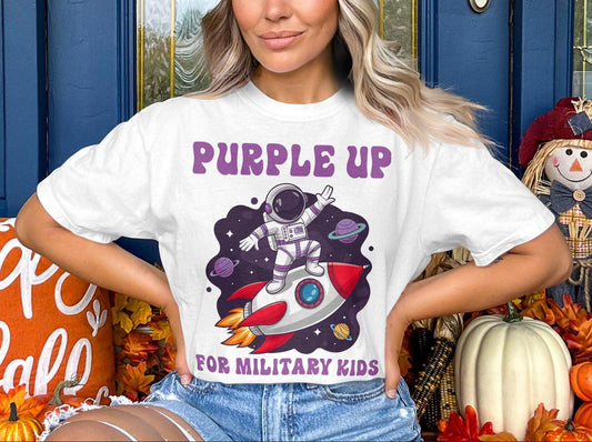 Purple Up Military Kids Space