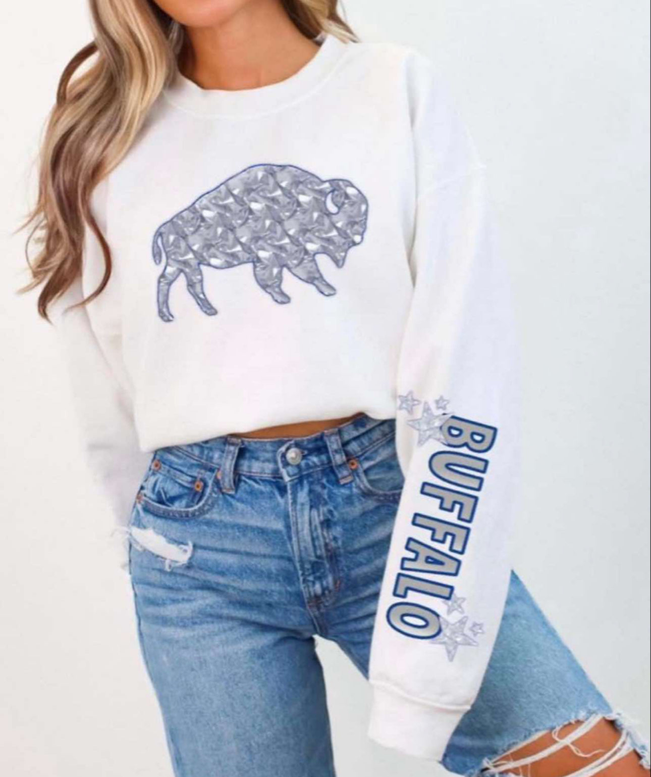 Buffalo & Sleeve DTF Individual Transfer