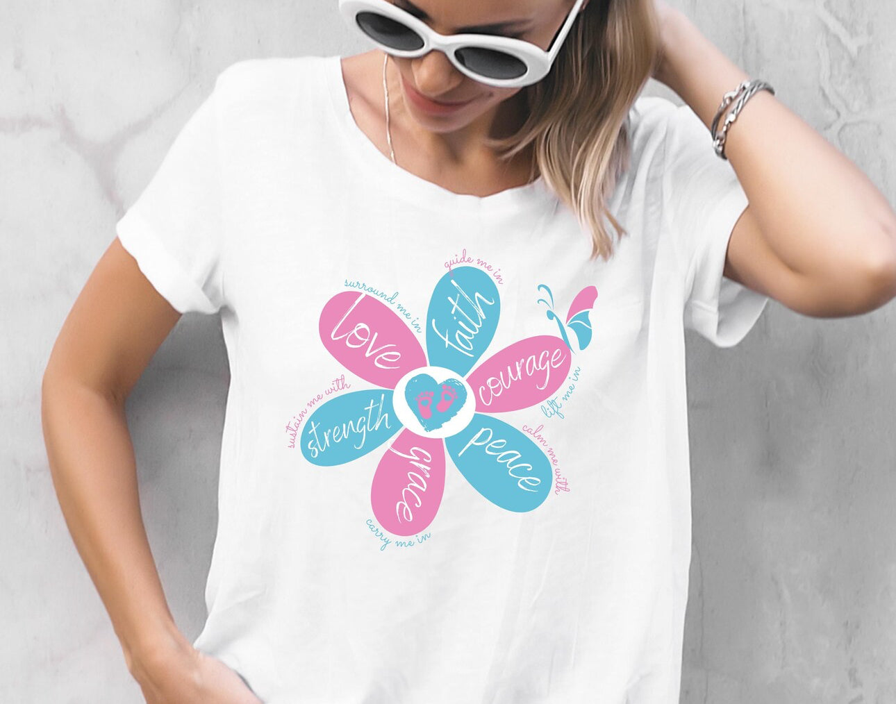 Pregnancy Loss Flower