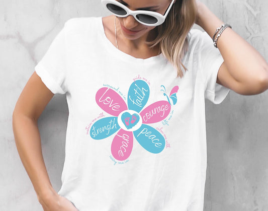 Pregnancy Loss Flower