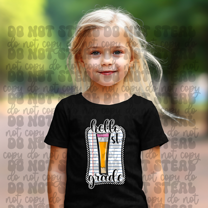 Hello Note Paper Grade