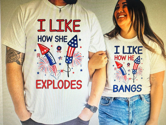 Bangs And Explodes Matching