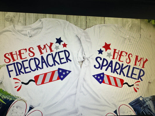Firecracker & Sparkler Matching