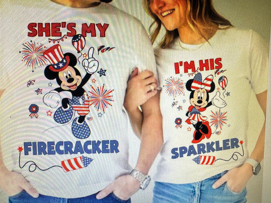 Firecracker & Sparkler Mouse Matching