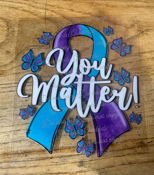 You Matter Decal