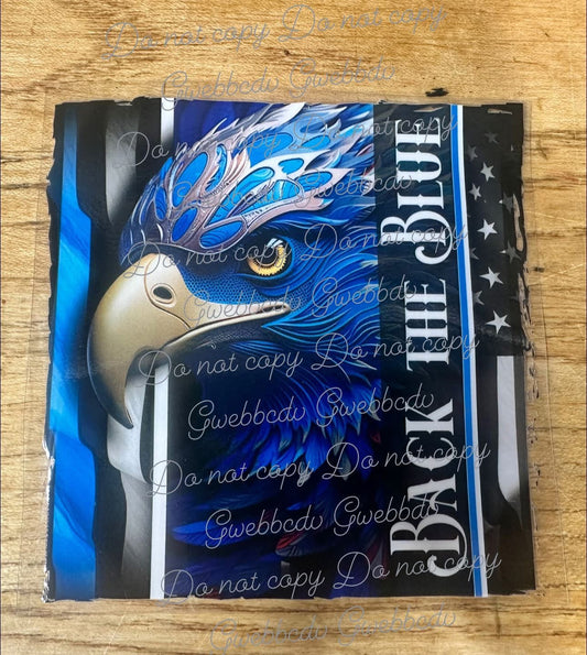 Back The Blue Decal