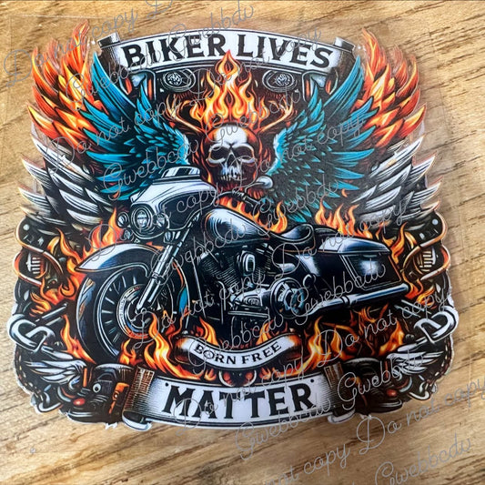 Biker Lives Matter Decal