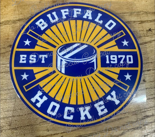 Buffalo Hockey Decal