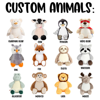 Personalized Stuff Animals