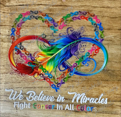 Fight For Cancer Infinity Decal