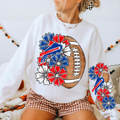 Buffalo Flower Football