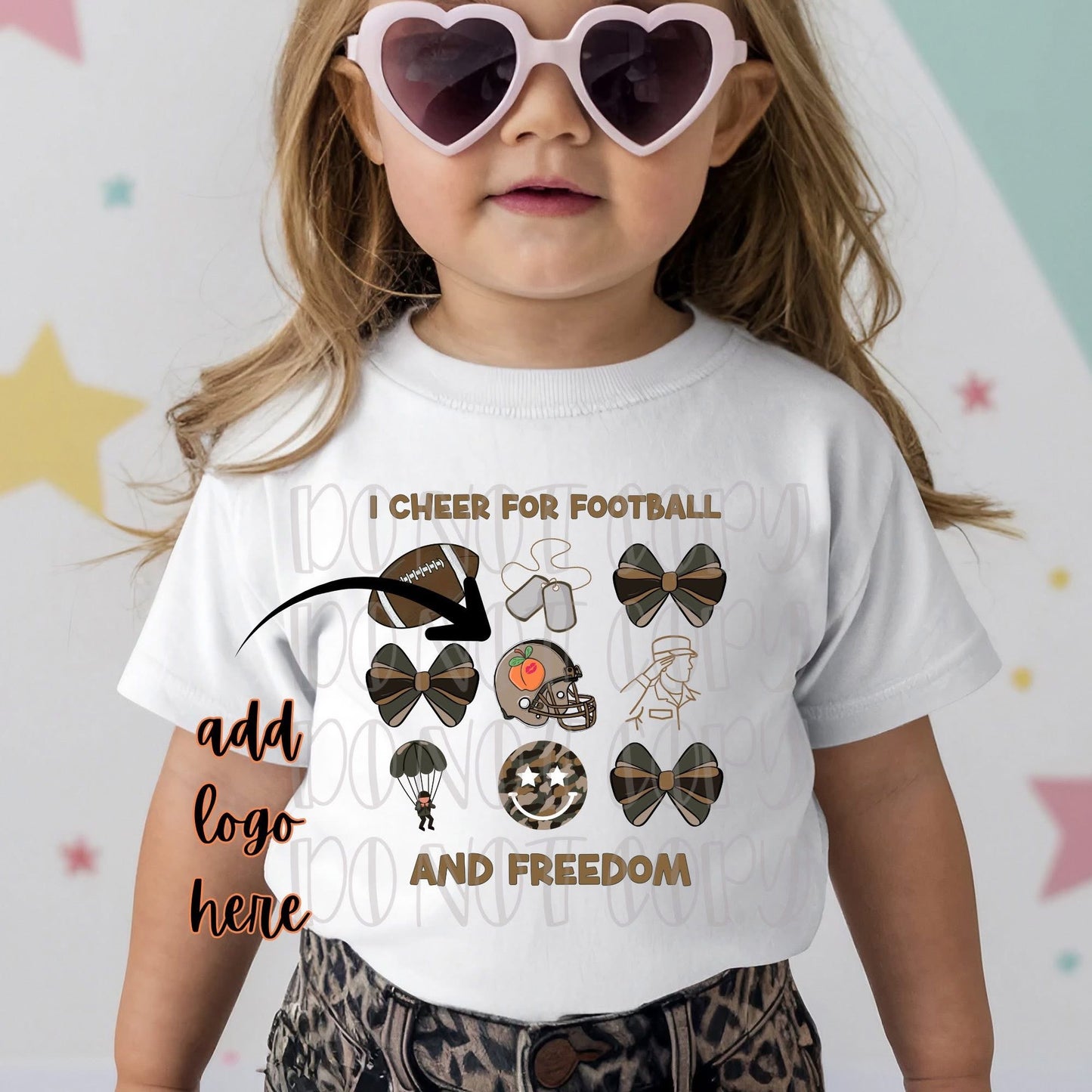 I Cheer For Football & Freedom