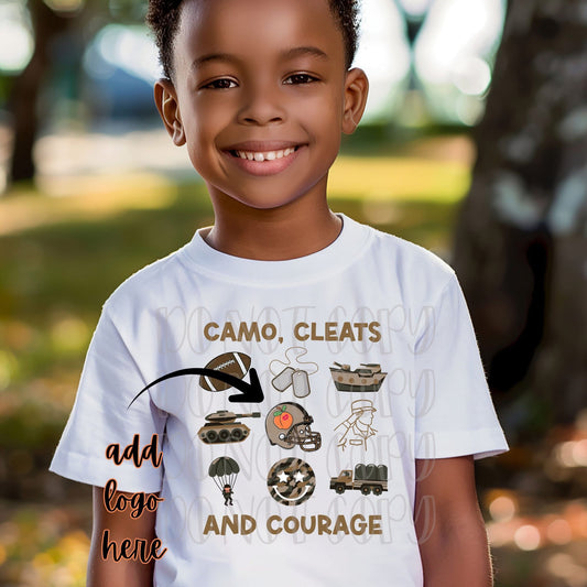 Camo Cleats & Courage