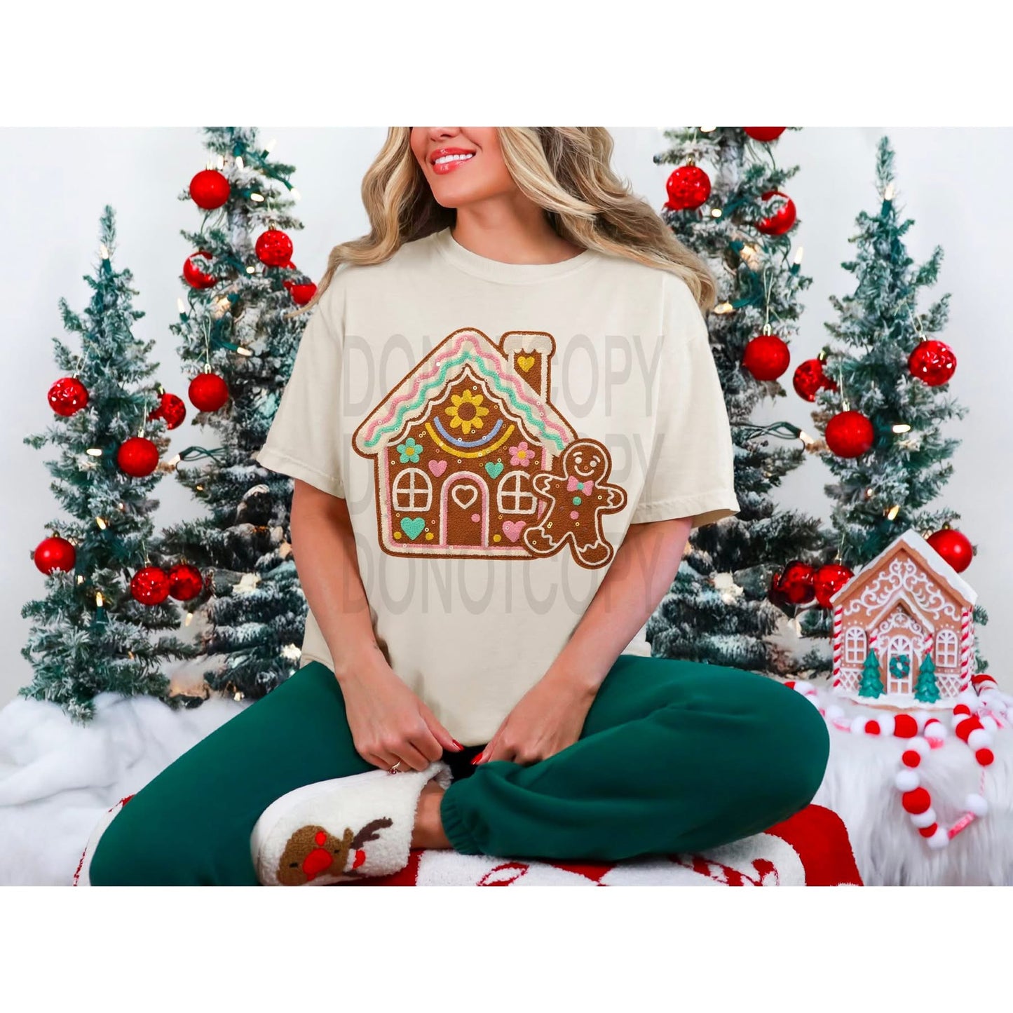 Faux Patch Gingerbread