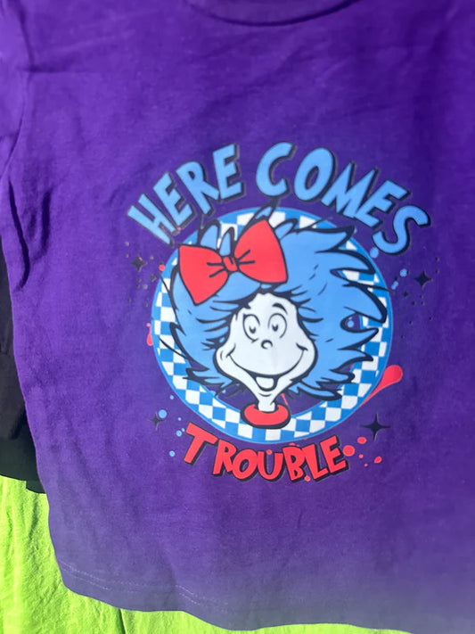 Here Comes Trouble Tshirt