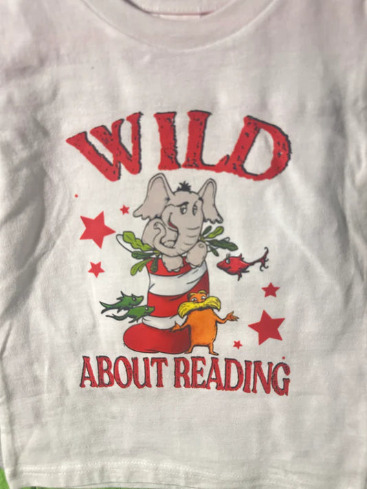 Wild About Reading Tshirt
