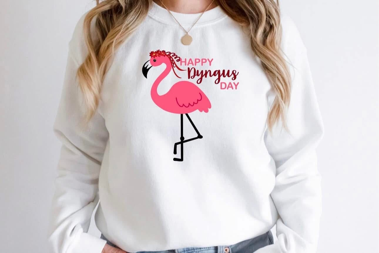 Dyngus Day Flamingo