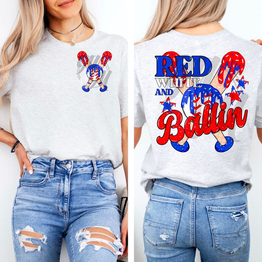 Red White Ballin