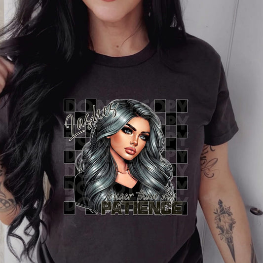 Lashes Longer Than My Patience