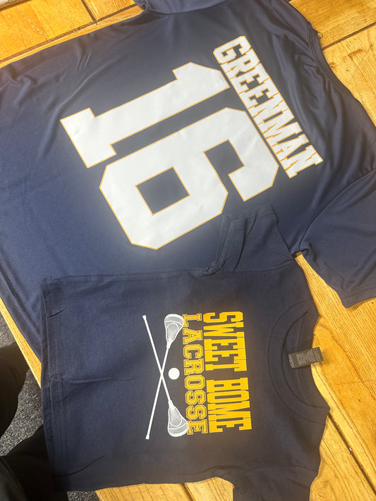 Sweet Home Lacrosse Performance T-Shirt