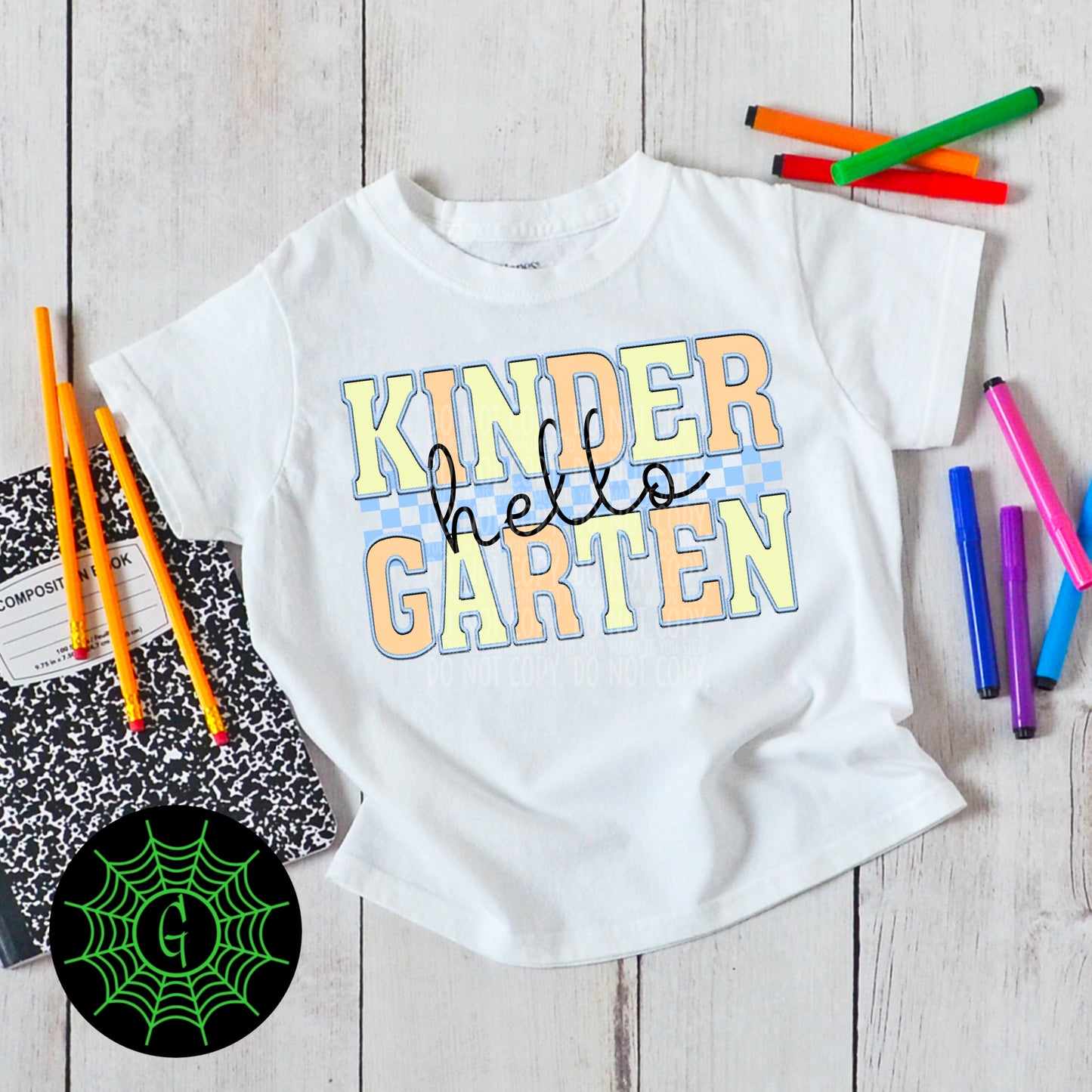 Grades In Blue Tshirt