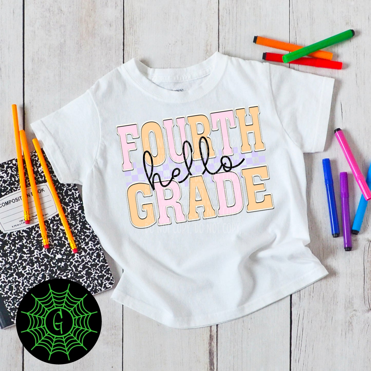 Grades In Pink Tshirt