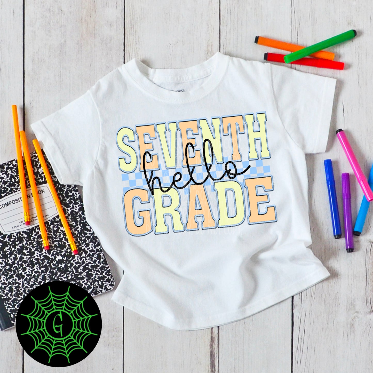 Grades In Blue Tshirt